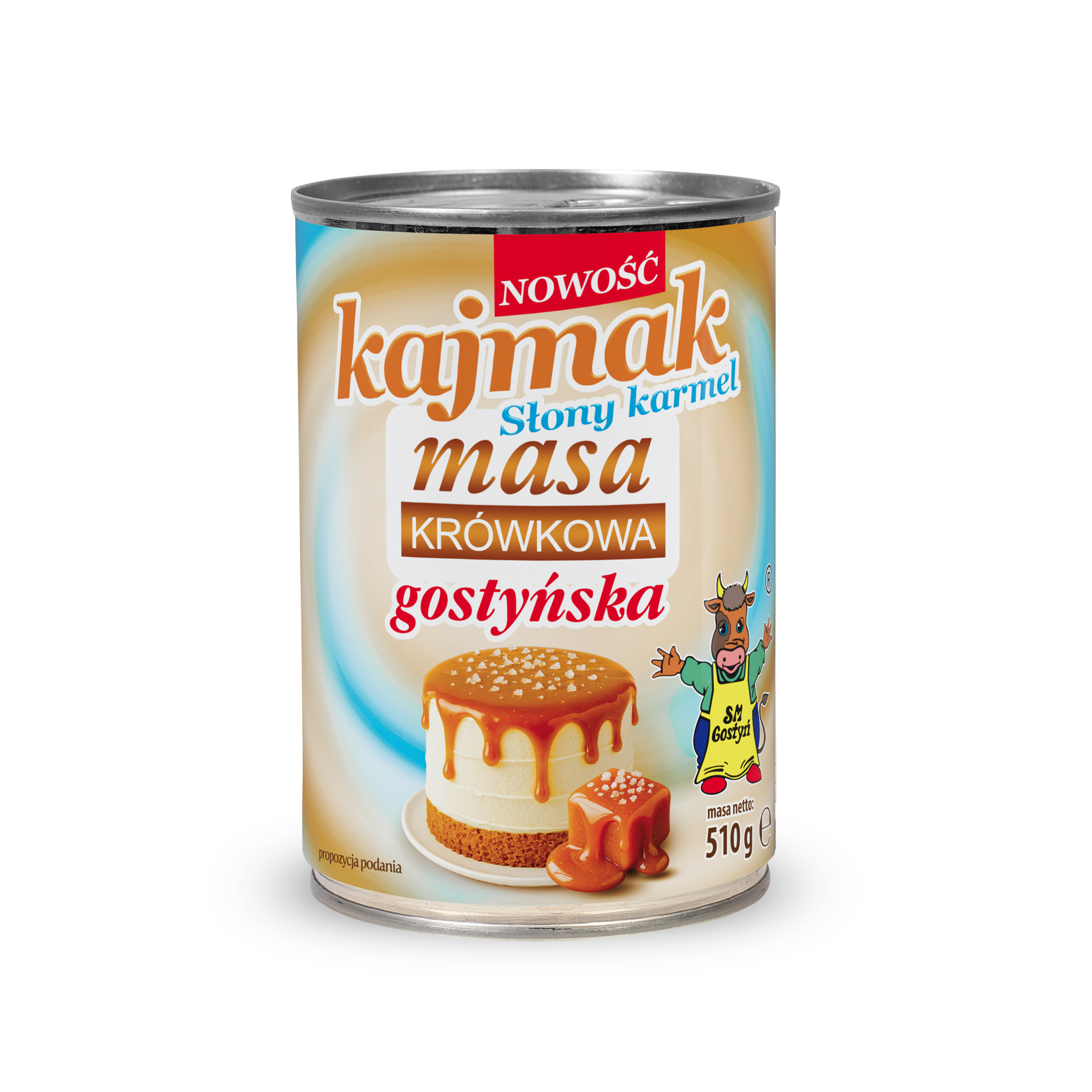 Kajmak masa krówkowa gostyńska słony karmel 510g