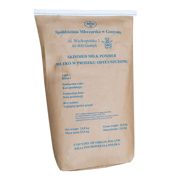 Powdered skimmed milk 25 kg bag